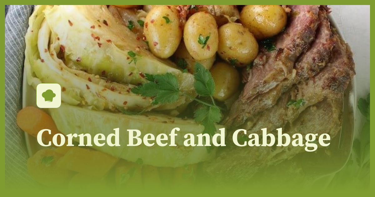 Corned Beef and Cabbage recipe littlecook