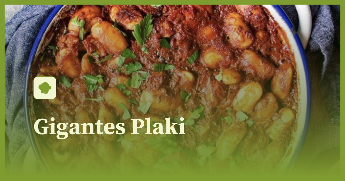 Gigantes Plaki recipe littlecook