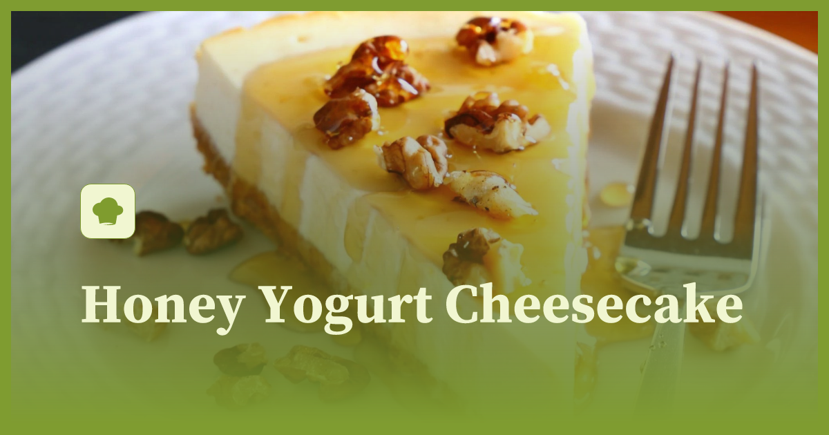 Honey Yogurt Cheesecake recipe littlecook