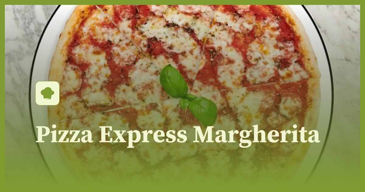 Pizza Express Margherita recipe littlecook
