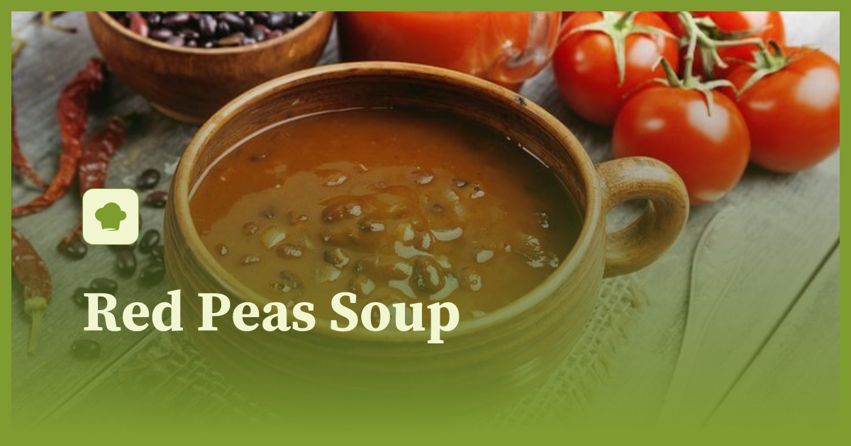 Red Peas Soup recipe | littlecook