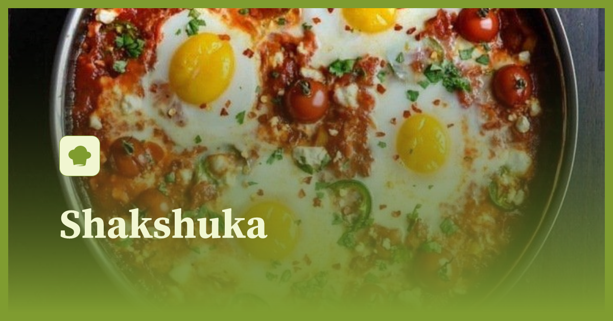 Shakshuka recipe littlecook