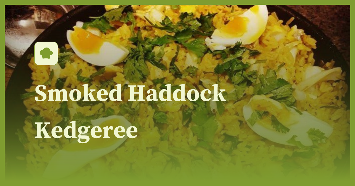 Smoked Haddock Kedgeree recipe littlecook